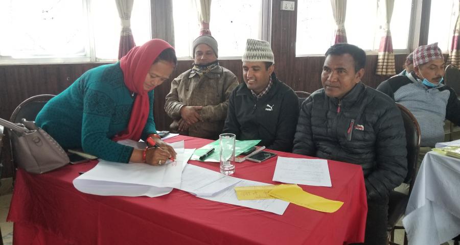 Photo of GESI Mainstreaming training has been conducted with participation of representatives of Office of Itahari Sub-Metropolitan