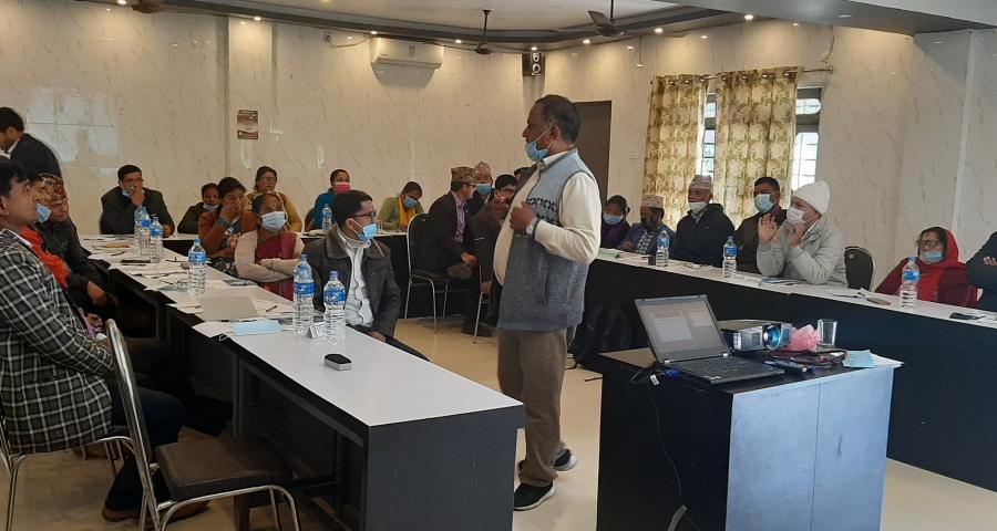 Photos for Orientation on Revenue Management conducted in Dhangadhi, Sudurpaschim province for members of Revenue Improvement Advisory Committee