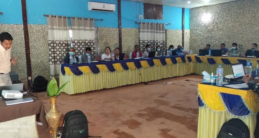 Photo of ICT training to staffs of provincial ministries and other agencies conducted by PCGG Sudurpaschim