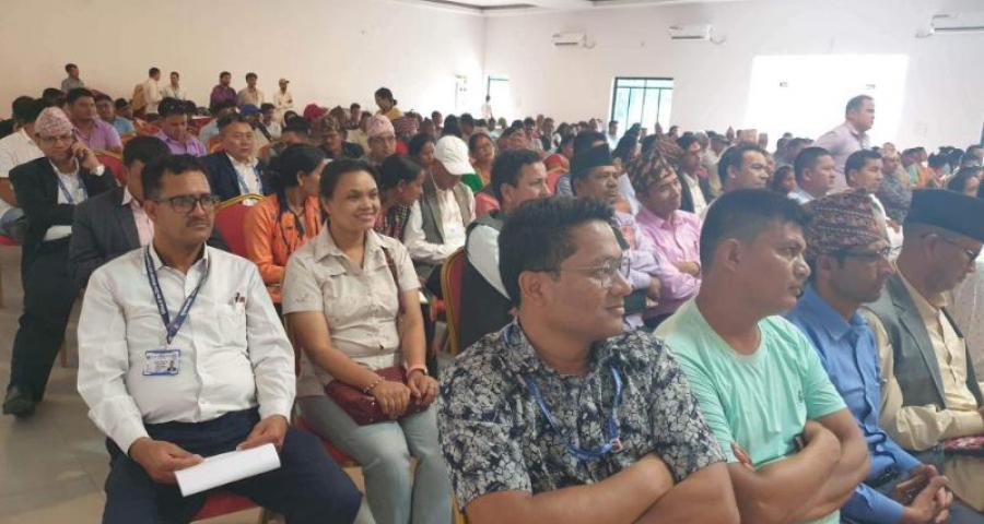 Orientation program for newly elected representatives on local government operation and local development at Sudurpaschim Province